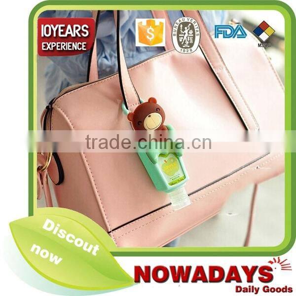 FDA rubber holder hand sanitizer for travel