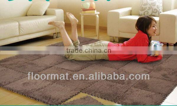 EVA soft touch plush mat