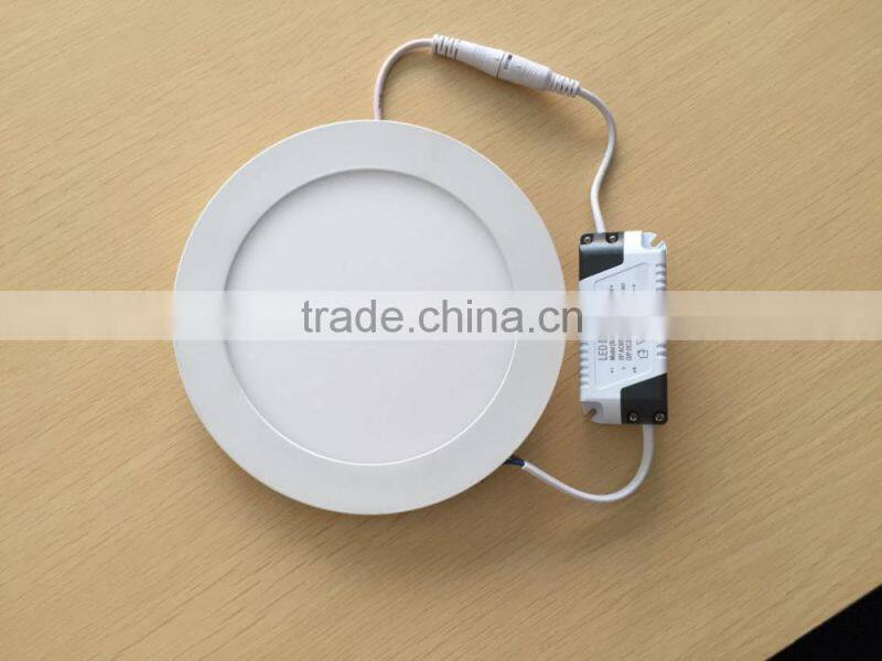 alibaba express 6inch aluminum smd 2835 led panel downlight 12w
