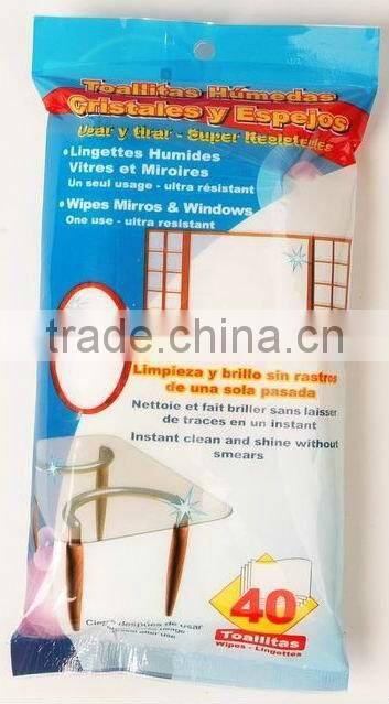 bathroom toilet cleaning wet wipes, wet tissue