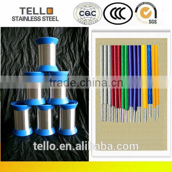 7x19 ,201SS wire rope