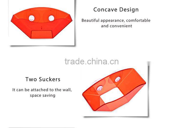 Double Suction Cup Sink Shelf Soap Sponge Drain Rack / Bath Kitchen Sucker Storage / storage rack Bathroom Shelves