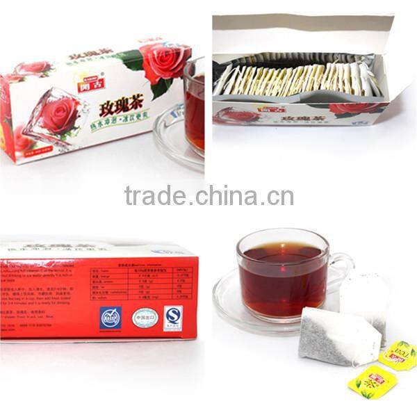 Kakoo ice tea power & Flavored tea bags & Rose flavor tea