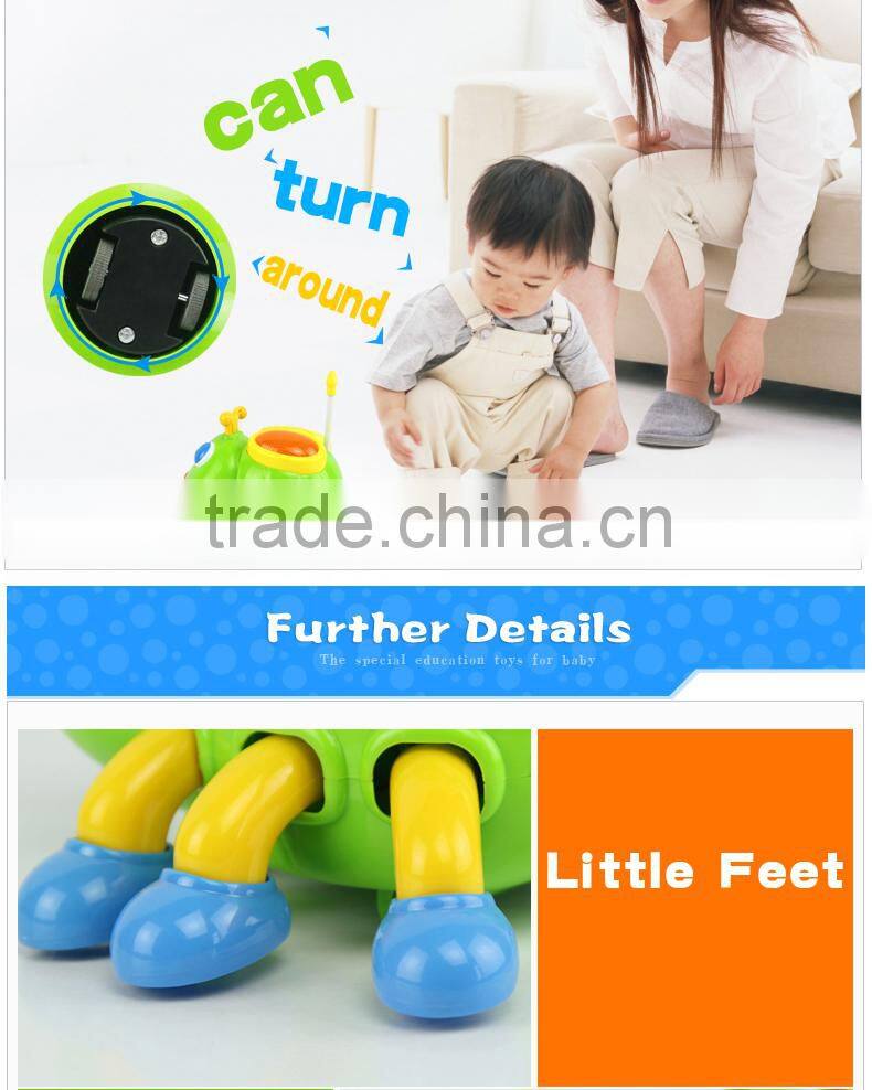 NO-1177 Kid toys-El escarabajo de juguetes Electric beetle plastic toys for sale