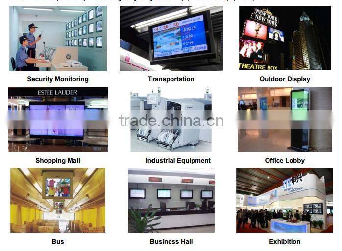 WIFI LED Display 15/17/19/22/32/42/55 inch LCD Touch Monitor With AV Input