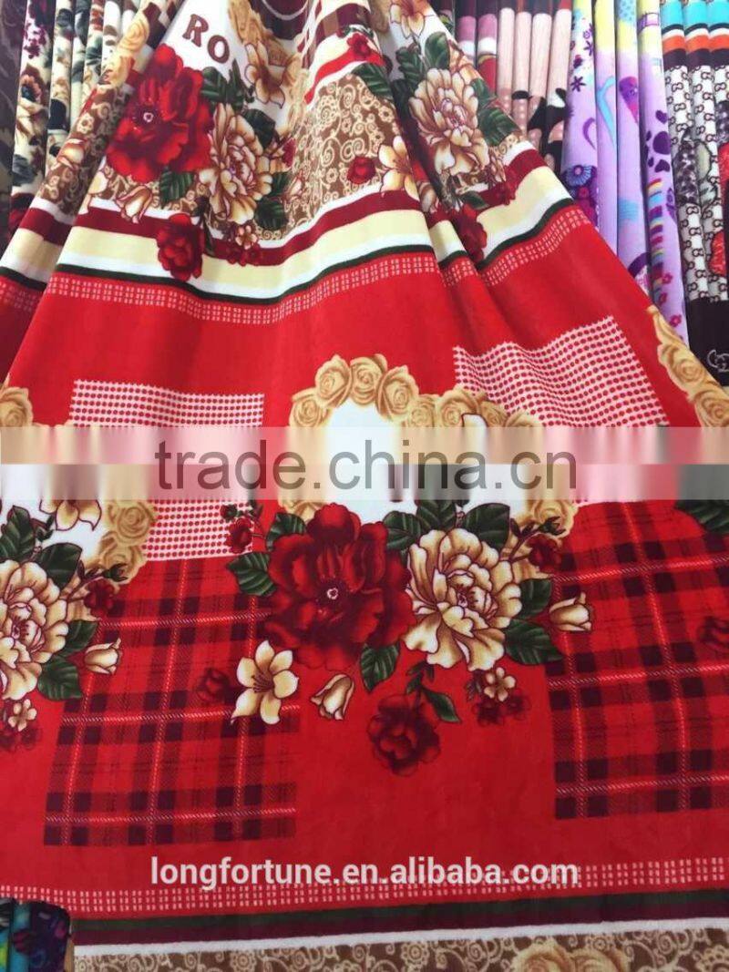 Blanket factory china cheap wholesale plush super soft cuddly promotion blanket