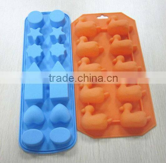 animal shape silicone ice cube tray