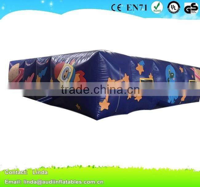 bespoke pvc Inflatable Obstacle Course Laser Maze Game China supplier