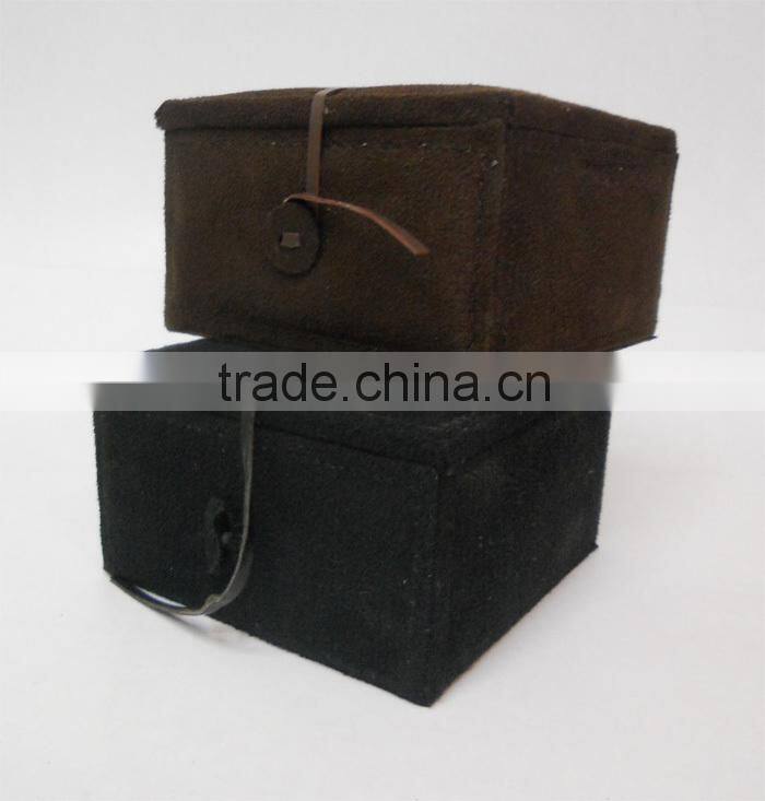 black cover rigid MDF luxury perfume box