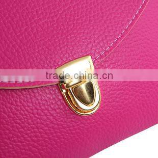 Womens Envelope Synthetic Leather lady clutch bag new fashion envelope clutch bag with chain shoulder
