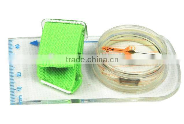 ruler compass with scale, strong magnetic compass, plastic compass
