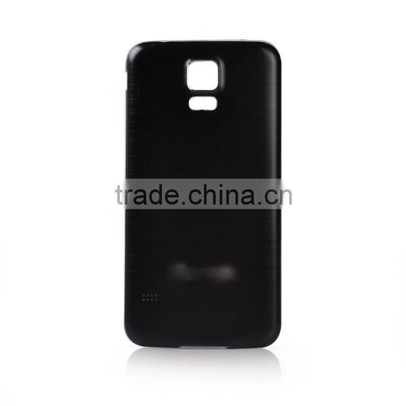 For Samsung Galaxy S5 i9600 Metal Brushed Battery Door Back Cover