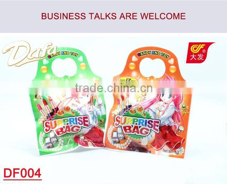 bag packing, candy toy, surprise bag for girls