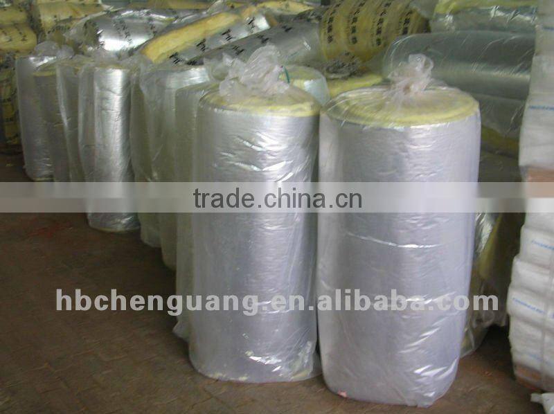 Glass wool felt in rolls