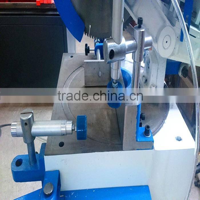 Single head plastic window and door cutting machine