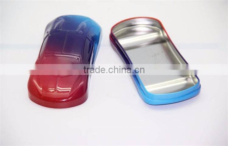 custom print car shape pencil case for kids