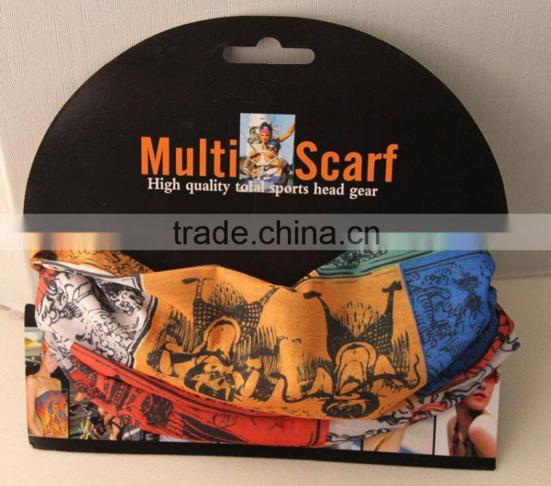 polyester dry fit scarf