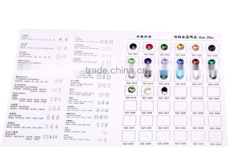 Hot sale lead free sharp drop shaped loose crystal stone for nails