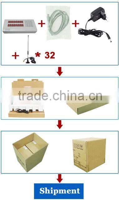 32 port goip gsm gateway