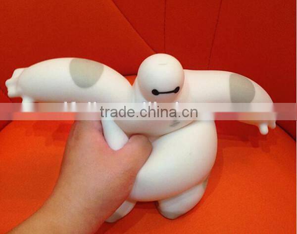 2015 hot and new silicone baymax toy / OEM silicone toys for kids /girls