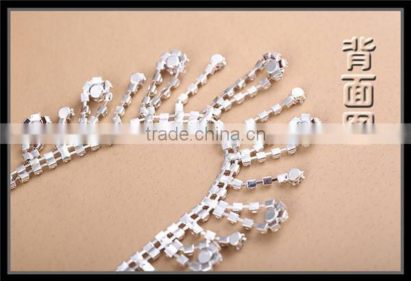 MYLOVE diamond crystal bridal hair jewelry women head bands handmade MLF137