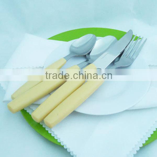 plastic handle cutlery
