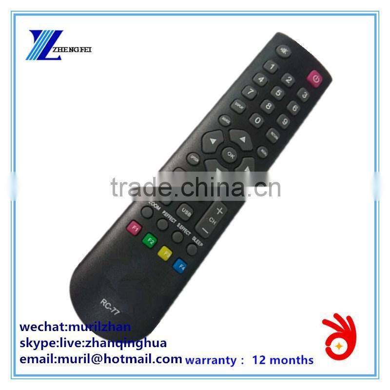 ZF High Quality White 45 Keys LED TV Remote Control for Bangladesh Market