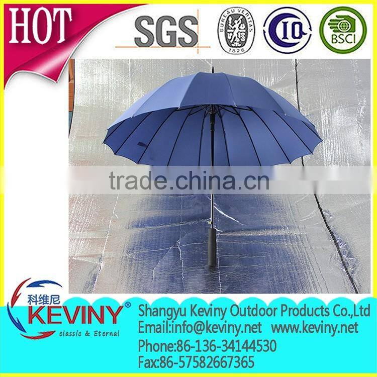16panels rain umbrella with cheap price manufacture by china parasol factory