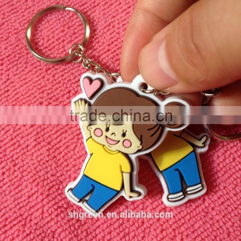 Custom pvc gift keychain,silicone rubber gift keyring