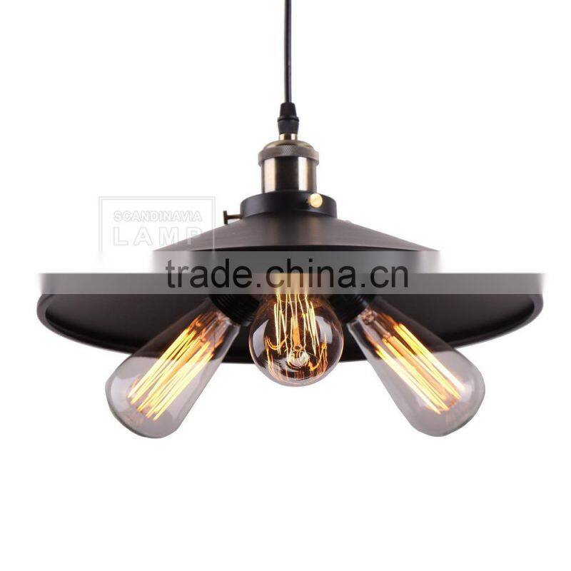 Tripod industrial pendant lighting