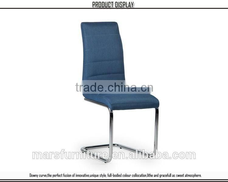 Wholesale furniture modern fabric and chrome chair
