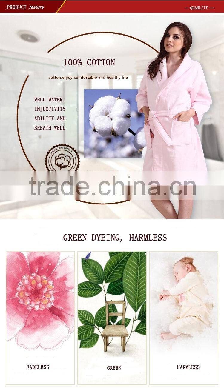 lady pink wool bathrobe china