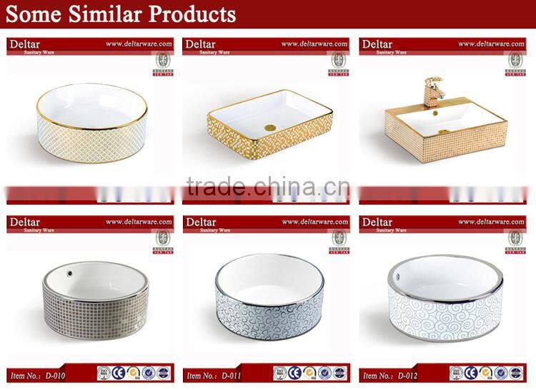 Nice Looking Golden Art Basin_Hot Selling Art Wash Basin In Middle East Market