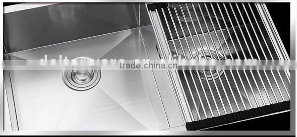 Luxury kitchen ware kitchen sink, stainless steel kitchen sink, hand made sink