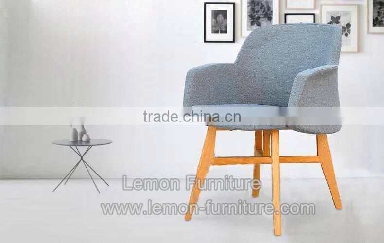 2015 new relax wood leisure chair with back wholesale