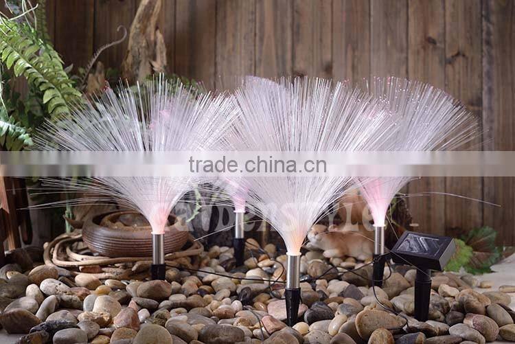 Hot Design Plastic RGB Solar Stake light Garden Stake In Ningbo China