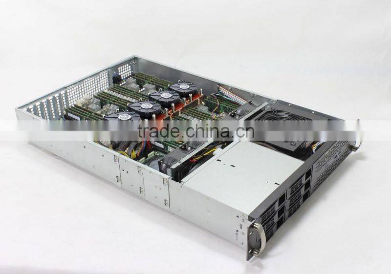 2u hot swap server case with ATX motherboard