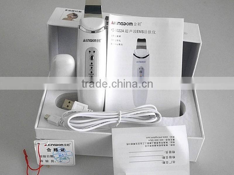 Multifunctional face care device beauty machine ultrasonic dermabrasion cleaner