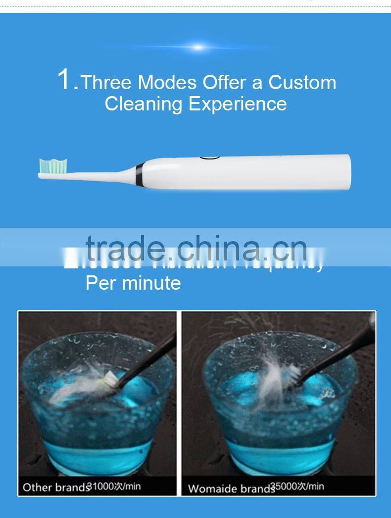 OEM Logo Print Electronic Toothbrush with Factory Price