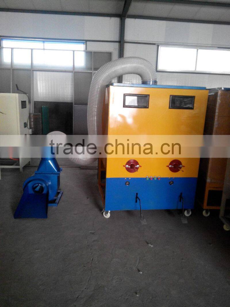 machine for carding cotton and wool