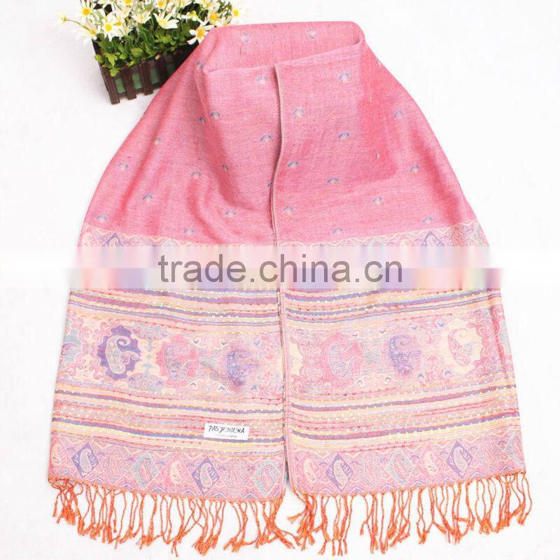 High Quality Vintage Women Lady Soft Long Neck Large Tassel Scarf Wrap Shawl Pashmina Stole Scarves