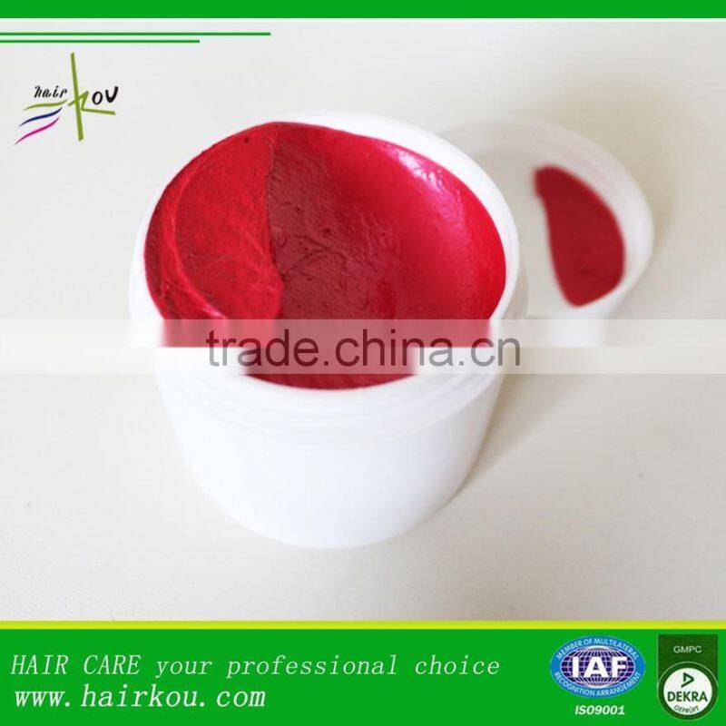 Temporary shinner wax hair color for crazy party