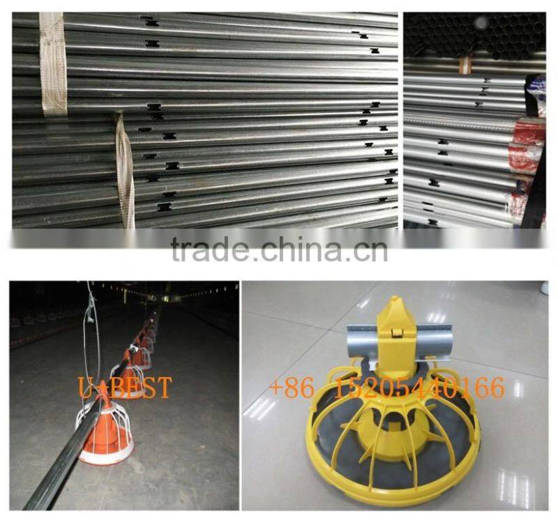 Environmental Control Poultry House Automatic Farm Machinery Equipment Broiler Feeding System For Breeding Chickens