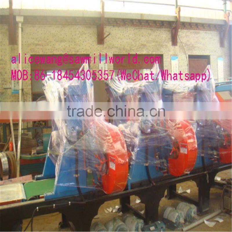 low price and best selling carpentry multiple heads blades wood sawmill machine