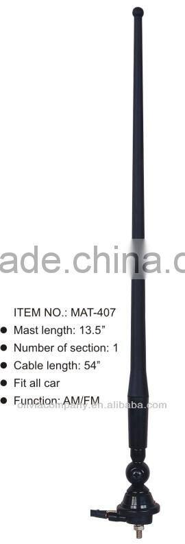 AM/FM radio function Universal rubber car antenna