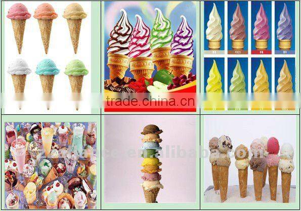 A 3 or 5 color icecream maker