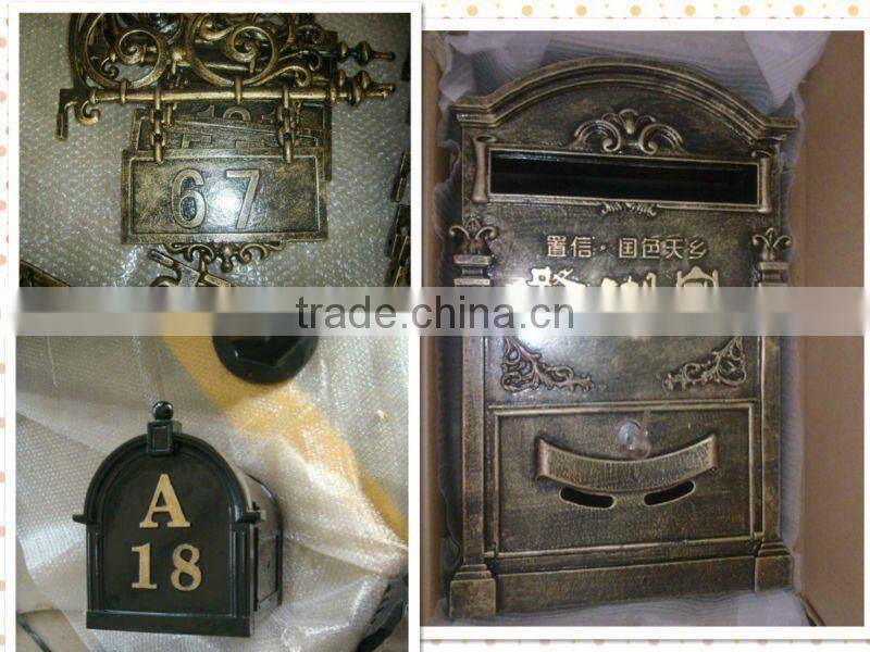 famous aluminum mailbox for apartment