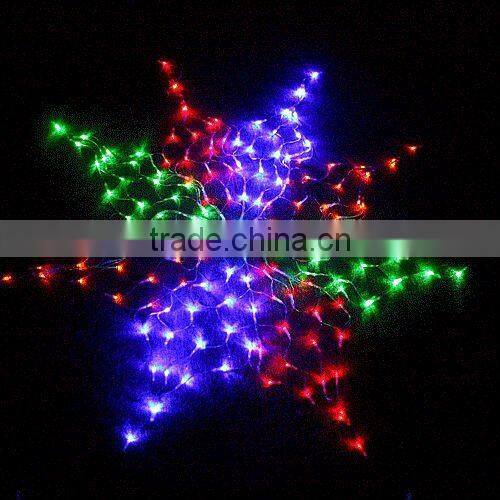 Colorful Net 160 LED Lights For Christmas Party Wedding Fairy
