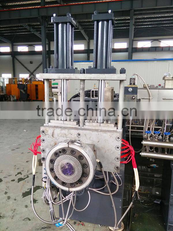 hydraulic screen changer for extrusion machine