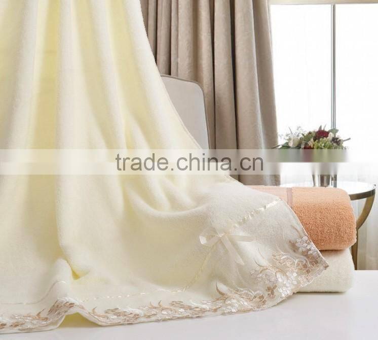 cotton bath towels high quality for adult products China embroidery towels